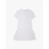 Dolce & Gabbana Poplin Effect Dress In Optical White