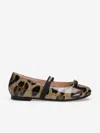 Dolce & Gabbana Ballet Flats In Printed Shiny Calfskin In Multi