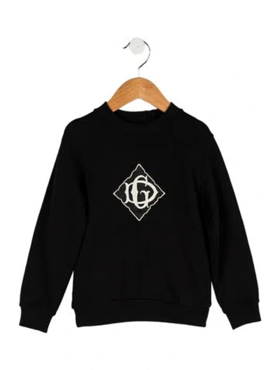Pre-owned Dolce & Gabbana Babies' Girls' Sweatshirt In Black