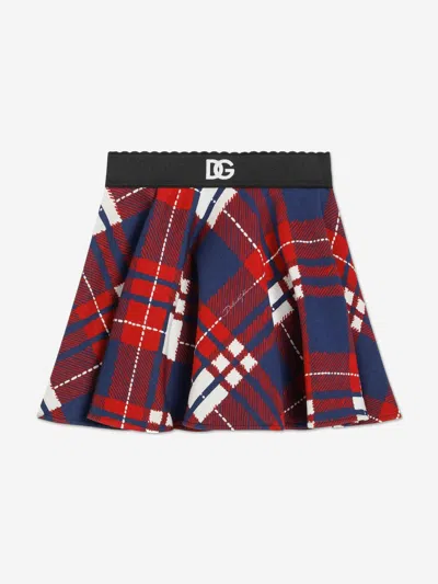 DOLCE & GABBANA DOLCE & GABBANA GIRLS TARTAN SKIRT