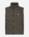 Dolce & Gabbana Giubbotto In Grey