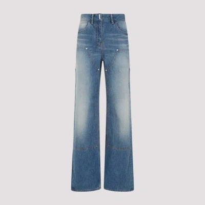 Dolce & Gabbana Givenchy Cotton Jeans In Havo Rose Gialle Bianco