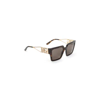 Dolce & Gabbana Glasses In Beige