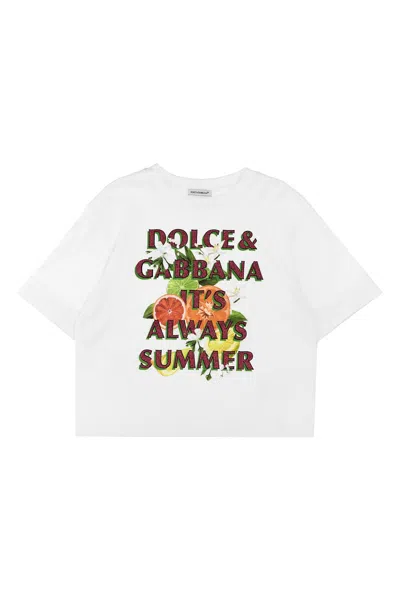 Dolce & Gabbana Glitter Print T-shirt