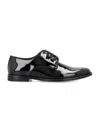 DOLCE & GABBANA GLOSSY DERBY DRESS SHOES FOR MEN