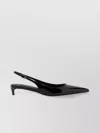 Dolce & Gabbana Tortoiseshell-print Patent Leather Slingbacks