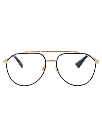 Dolce & Gabbana Gold Metal Optical Glasses