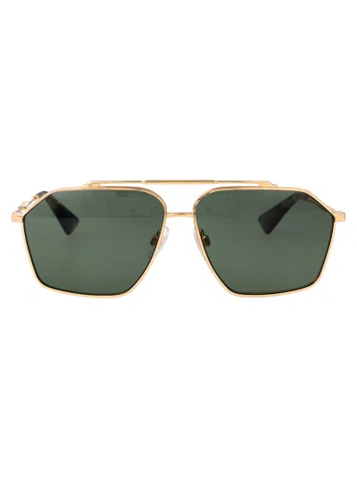 Dolce & Gabbana Gold Metal Sunglasses