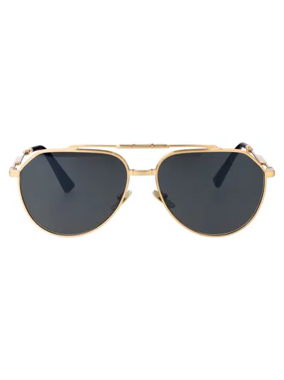 Dolce & Gabbana Gold Metal Sunglasses