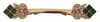 Dolce & Gabbana Gold Plated 925 Sterling Silver Crystal Collar Stop Men's Brooch In Gold