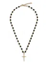 Dolce & Gabbana Metal Necklace With Logo In Gold
