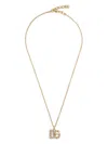 Dolce & Gabbana Gold Plated Necklace In Gold