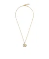 Dolce & Gabbana Gold Plated Necklace In Yellow
