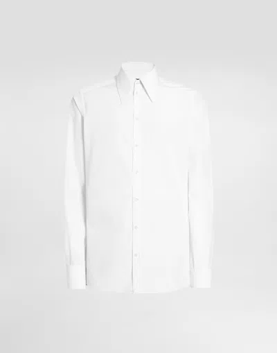 DOLCE & GABBANA GOLD POPLIN SHIRT