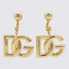 Dolce & Gabbana Gold-tone Brass Earrings In Gold