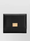 Dolce & Gabbana Gold-tone Hardware Wallets With Timeless Style