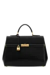 Dolce & Gabbana Gold-hardware Top Handle Top Handle Bag In Black