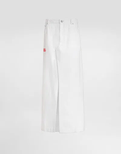 Dolce & Gabbana Gonna In White