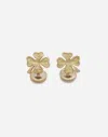 Dolce & Gabbana Good Luck Cufflinks In Yellow Gold Gold Male Onesize In Gold