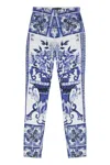 Dolce & Gabbana Grace Skinny Jeans In Blue