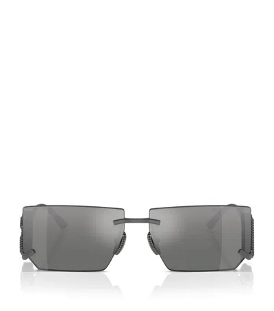 Dolce & Gabbana Gradient Mirrored Sunglasses