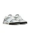 Dolce & Gabbana Graffiti-print Low-top Sneakers In White