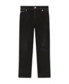 Dolce & Gabbana Graffiti-print Straight-leg Jeans In Black