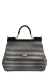 Dolce & Gabbana Sicily Grande Handbag In White
