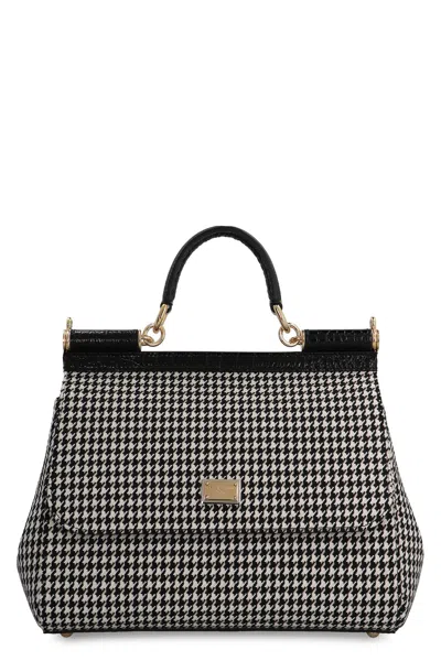 Dolce & Gabbana Sicily Grande Handbag In Fantasia