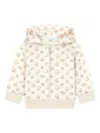 Dolce & Gabbana Graphic-print Hoodie In Neutrals