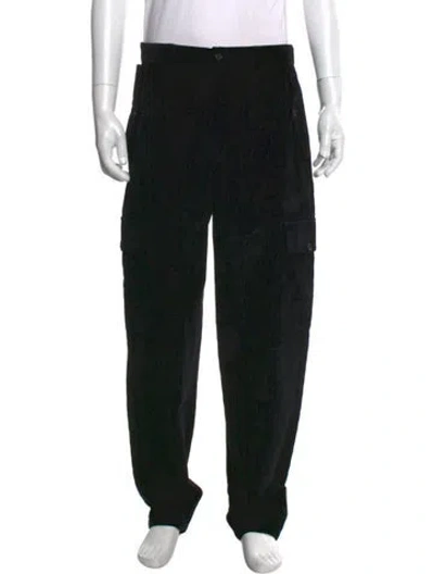 Pre-owned Dolce & Gabbana Graphic Print Joggers In Black