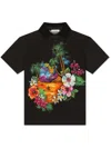 Dolce & Gabbana Graphic Print Shirt In Black