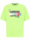 Dolce & Gabbana Graphic-print Short-sleeve T-shirt In Green