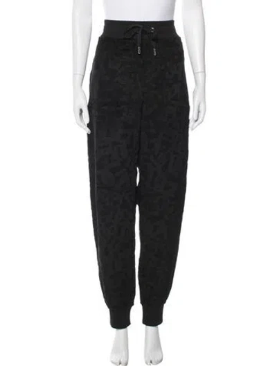 Pre-owned Dolce & Gabbana Graphic Print Sweatpants In Black