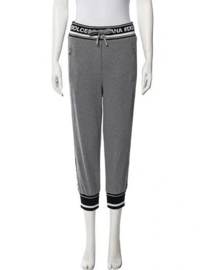 Pre-owned Dolce & Gabbana Graphic Print Sweatpants In Multi