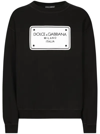 DOLCE & GABBANA GRAPHIC-PRINT SWEATSHIRT