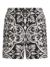 Dolce & Gabbana Majolica-print Canvas Medium Boxer Shorts