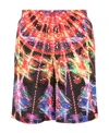 Dolce & Gabbana Illumination Print Swim Shorts In Multicolor