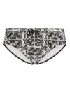 Dolce & Gabbana Graphic-print Swimming Trunks In Multi