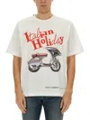 Dolce & Gabbana Cotton T-shirt With Vespa Print