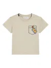 Dolce & Gabbana T-shirt Mit Grafischem Print In Gray