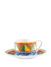 Dolce & Gabbana Graphic-print Tea Set In Gelb