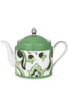 Dolce & Gabbana Porcelain Majolica Teapot (18.5cm) In White
