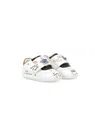 Dolce & Gabbana Graphic-print Touch-strap Sneakers In White