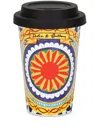 Dolce & Gabbana Graphic-print Travel Mug In Yellow