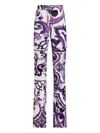 Dolce & Gabbana Maiolica Print Trousers In Multi
