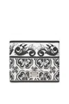 Dolce & Gabbana Graphic-print Wallet In Neutral