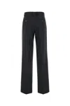 Dolce & Gabbana Stretch Fabric Pants With Zipped Ankle