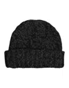 Dolce & Gabbana Gray Cashmere Knitted Winter Beanie Men's Hat