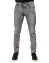 Dolce & Gabbana Logo Plaque Cotton Slim Fit Blue Men's Jeans In Gray